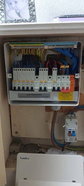 Electrical work photo 13